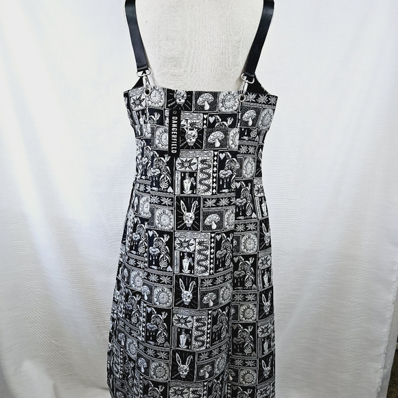 NWT Modcloth Dangerfield Meet My Dark Side Midi Dress size 16 - Picture 10 of 13